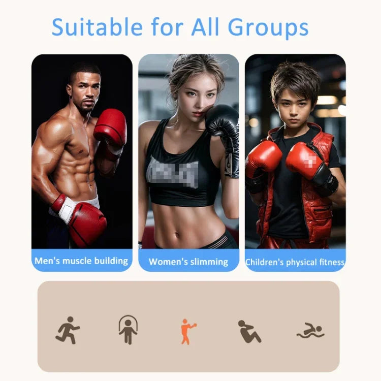 جهاز ملاكمة موسيقي بلوتوث قابل للعد وقابل لإعادة الشحن، معدات لياقة، بدون قفازات وردي أزرق، مع قفازات للكبار وردي أزرق، مع قفازات للأطفال وردي أزرق، مع قفازات للكبار والأطفال وردي أزرق، بدون قفازات أزرق، مع قفازات للكبار أزرق