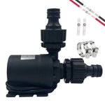 مضخة تعزيز بمحرك بدون فرشاة مع عمود سيراميك رفع 5m، DC12V، DC24V