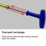 Reciprocating Push-Pull Sprayer Adjustable Garden Manual Sprayer for Most Bottles, Single Head, Double Head