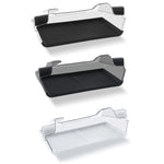 For Tesla Model Y/3 Screen Storage Box, Model Y/3 Translucent Black + Black, Model Y/3 Translucent White + White, 2024 Model 3 Translucent Black + Black
