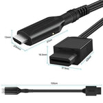 كابل محول من Nintendo Wii إلى HDMI بطول 1 متر بدقة 1080P للأجهزة عالية الدقة الكاملة، Wii إلى HDMI