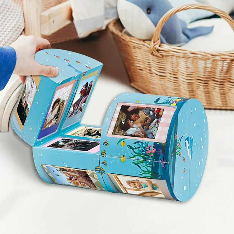 حامل إطار صور قابل للتحويل DIY بحجم 3 إنش للتخزين