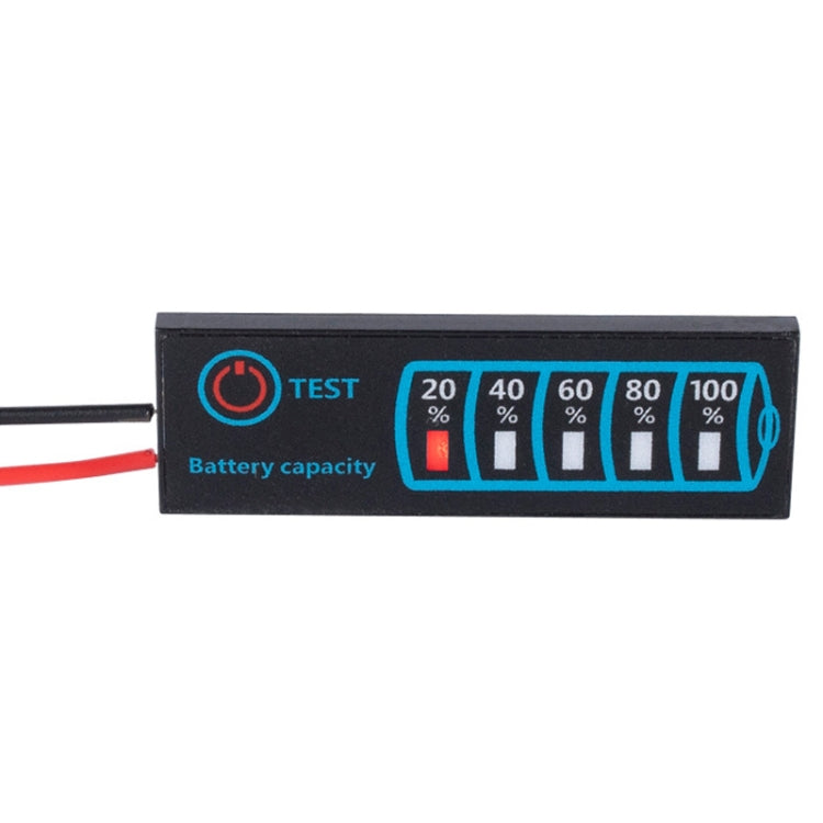 لوحة عرض جهد وكهرباء LED عالمية لبطارية الرصاص-حمض والليثيوم، LED عالمي