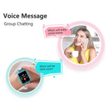 ساعة ذكية للأطفال LT21 بشبكة 4G، شاشة 1.4 بوصة، شبكة عالمية كاملة، مقاومة للماء IP67، واي فاي