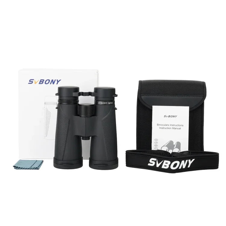 منظار SVBONY SV202 10x50 بزجاج ED مقاوم للماء بمعيار IPX7، SV202 10x50