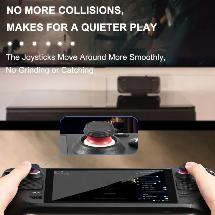 12 زوجًا من واقيات عصا التحكم السيليكونية لـ Steam Deck / PS4 / PS5 / Switch / Xbox، 12 زوجًا بألوان مختلطة