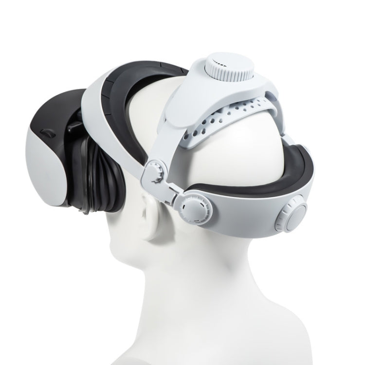 DEVASO لحزام رأس بلايستيشن VR 2 إيليت غير قابل للانزلاق مريح لتقليل الوزن، لبلايستيشن VR 2 ABS