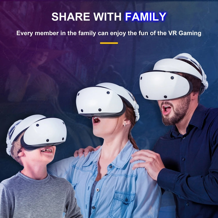 DEVASO لحزام رأس بلايستيشن VR 2 إيليت غير قابل للانزلاق مريح لتقليل الوزن، لبلايستيشن VR 2 ABS