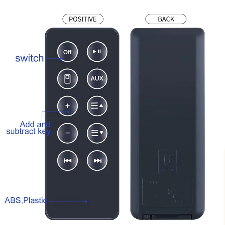 لأجزاء استبدال جهاز تحكم عن بعد لمكبر صوت بلوتوث BOSE SD10، لـ BOSE SD10
