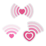Vehicle Electronic Car Cover Scratches Night Collision Decorative Signal Reflective Warning Stickers, 3pcs / Set