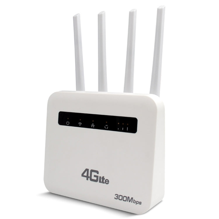 راوتر لاسلكي 4G CPE واي فاي 6 قابس، نقطة اتصال لاسلكية بمنفذين، قابس أوروبي، لأوروبا / آسيا / أفريقيا