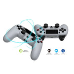 جهاز تحكم ألعاب لاسلكي بلوتوث لـ PS5 / PS5 Slim مع جيروسكوب 6 محاور مدمج، لاسلكي