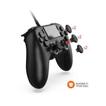 جهاز تحكم سلكي لـ PS5 / PS5 Slim / PC مع برمجة ماكرو وجيروسكوب 6 محاور، سلكي