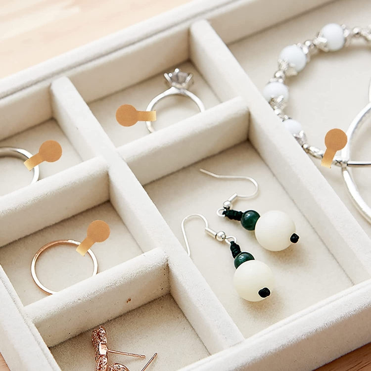 2pcs Jewelry Price Decoration Natural Kraft Paper Stickers, J208, J209