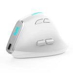ZELOTES F36 قبضة رأسية مريحة ببرمجة 9 مفاتيح مزدوجة البلوتوث + 2.4G فأرة لاسلكية، F36 (أبيض)، F36 (أسود)