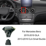 For Mercedes-Benz Left-Handed Drive Mobile Phone Holder Car Air Outlet Base, 05-10 ML, 06-17 R-Class, 08-10 C-Class, 08-12 S-Class, 09-10 B-Class, 11-13 C-Class, 12-19 B-Class, 12 GLK, 12-15 ML, 13-15 GLK, 14-15 E-Class/13-16 E-Class, 12-17 CLS        ...