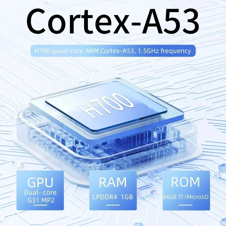 جهاز ألعاب محمول عمودي ANBERNIC RG40XXV بشاشة HD مع إضاءة محيطة، 64GB، 64GB+128GB، 64GB+256GB