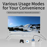 جهاز ألعاب محمول عمودي ANBERNIC RG40XXV بشاشة HD مع إضاءة محيطة، 64GB، 64GB+128GB، 64GB+256GB