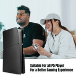 غطاء وجه بديل لجهاز PS5 Slim، غطاء واقي قابل للفصل، إصدار الأقراص أسود، الإصدار الرقمي أسود، إصدار الأقراص أبيض، الإصدار الرقمي أبيض، إصدار الأقراص رمادي، الإصدار الرقمي رمادي