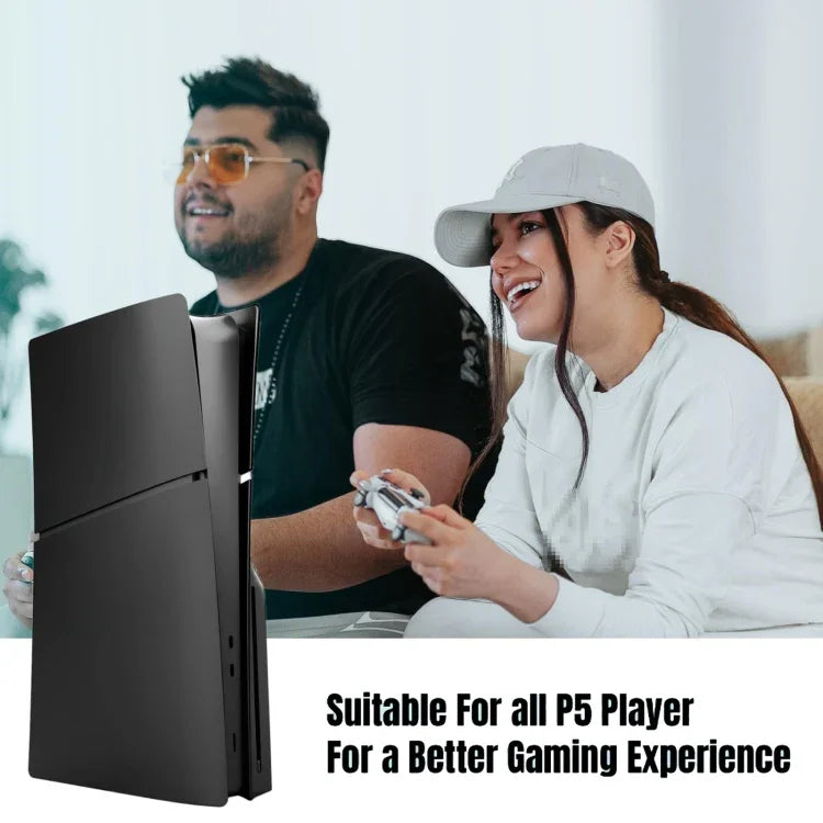 غطاء وجه بديل لجهاز PS5 Slim، غطاء واقي قابل للفصل، إصدار الأقراص أسود، الإصدار الرقمي أسود، إصدار الأقراص أبيض، الإصدار الرقمي أبيض، إصدار الأقراص رمادي، الإصدار الرقمي رمادي