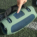 غطاء سيليكون لمكبر صوت JBL Xtreme 4 مع حزام حمل مضاد للضغط، غطاء واقي محمول مع مقبض أسود، مع مقبض أزرق، مع مقبض أخضر