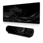 لوحة ماوس للألعاب Big Wave مطاطية غير قابلة للانزلاق، 300x600x2مم، 300x700x3مم، 300x800x2مم، 300x800x3مم، 400x900x2مم، 400x900x3مم