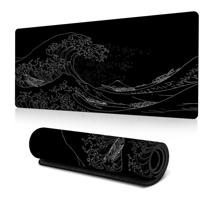 لوحة ماوس للألعاب Big Wave مطاطية غير قابلة للانزلاق، 300x600x2مم، 300x700x3مم، 300x800x2مم، 300x800x3مم، 400x900x2مم، 400x900x3مم