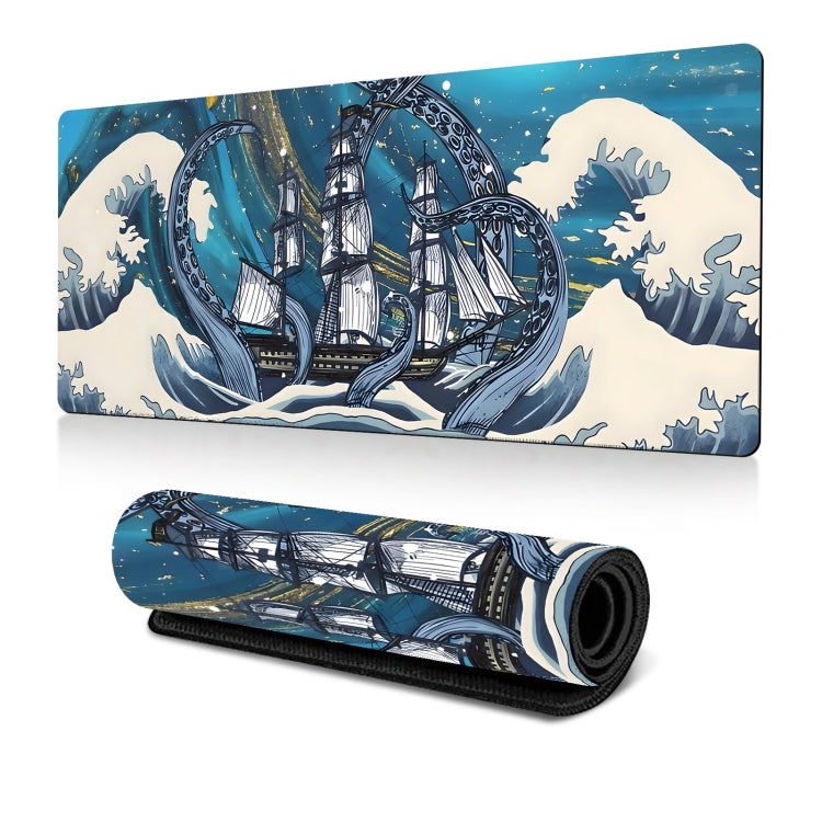 لوحة ماوس للألعاب Big Wave مطاطية غير قابلة للانزلاق، 300x600x2مم، 300x700x3مم، 300x800x2مم، 300x800x3مم، 400x900x2مم، 400x900x3مم