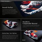 لوحة ماوس للألعاب Big Wave مطاطية غير قابلة للانزلاق، 300x600x2مم، 300x700x3مم، 300x800x2مم، 300x800x3مم، 400x900x2مم، 400x900x3مم