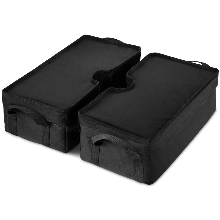 Patio Parasol Fixed Sandbag Oxford Cloth Waterproof Cover, Split Square