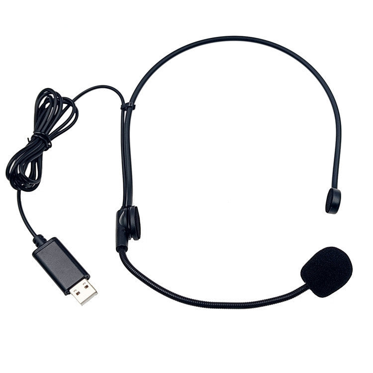 سماعة رأس ميكروفون صوت لعبة محادثة صف دراسي عبر الإنترنت USB