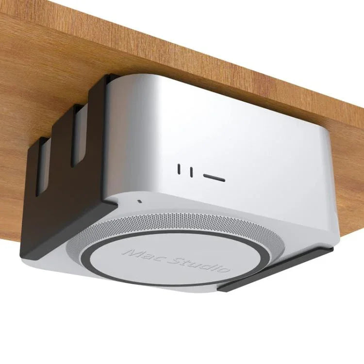 For Mac Studio Under Desk Metal Bracket Cooling Storage Wall Mount Stand