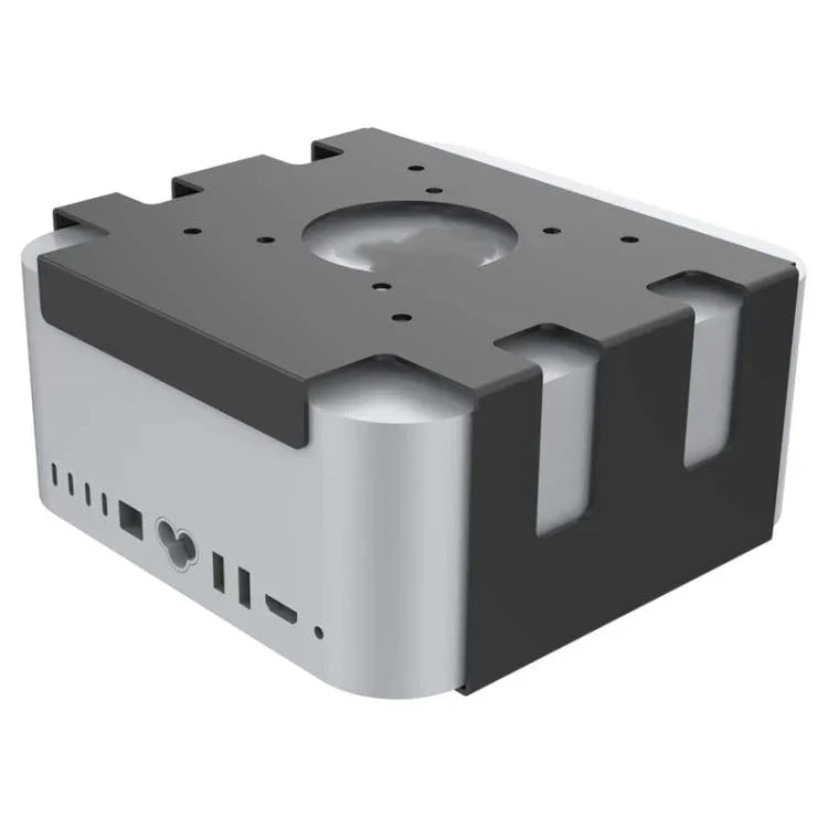 For Mac Studio Under Desk Metal Bracket Cooling Storage Wall Mount Stand