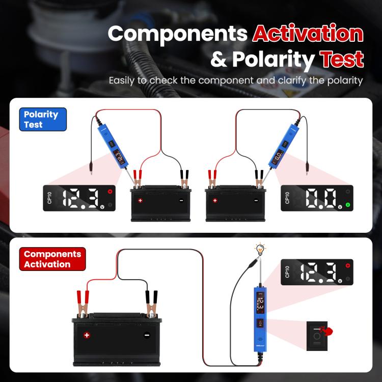 OBDResource 0-80V Multi-Function Portable Automobile Circuit Tester