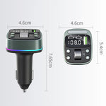 Car Voltage Display Fast Charger Subwoofer MP3 Bluetooth Player, GZ08