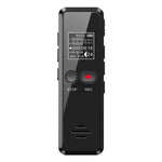 مسجل مقابلات صغير عالي الدقة بشاشة LCD بحجم 0.9 بوصة، مشغل MP3 مع شحن USB، 8GB، 16GB، 32GB، 64GB