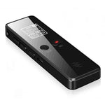 مسجل مقابلات صغير عالي الدقة بشاشة LCD بحجم 0.9 بوصة، مشغل MP3 مع شحن USB، 8GB، 16GB، 32GB، 64GB