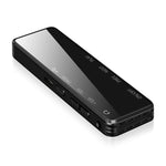 مسجل مقابلات صغير عالي الدقة بشاشة LCD بحجم 0.9 بوصة، مشغل MP3 مع شحن USB، 8GB، 16GB، 32GB، 64GB