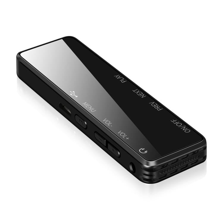 مسجل مقابلات صغير عالي الدقة بشاشة LCD بحجم 0.9 بوصة، مشغل MP3 مع شحن USB، 8GB، 16GB، 32GB، 64GB