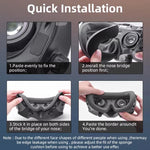 لواصق حماية نظارات DJI Avata Goggles 2 BRDRC، واقيات عينية، لنظارات DJI Avata Goggles 2