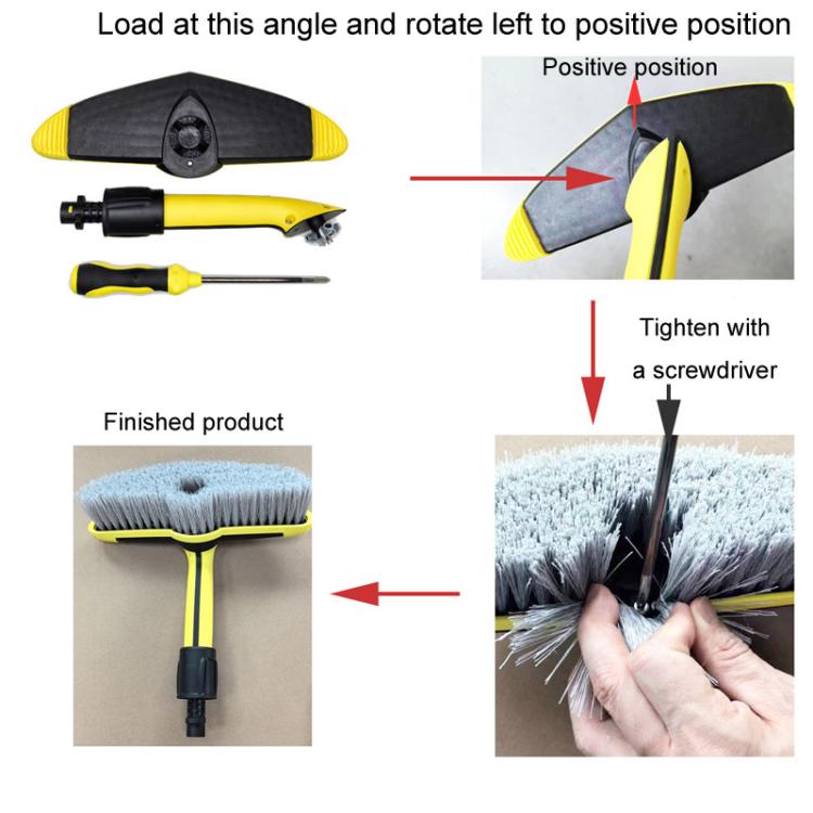 For Karcher K2 / K3 / K4 / K5 / K6 / K7 High Pressure Car Washer Cleaning Brush
