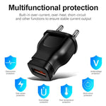 شاحن هاتف ذكي بمنفذ USB واحد 1 أمبير 5 واط