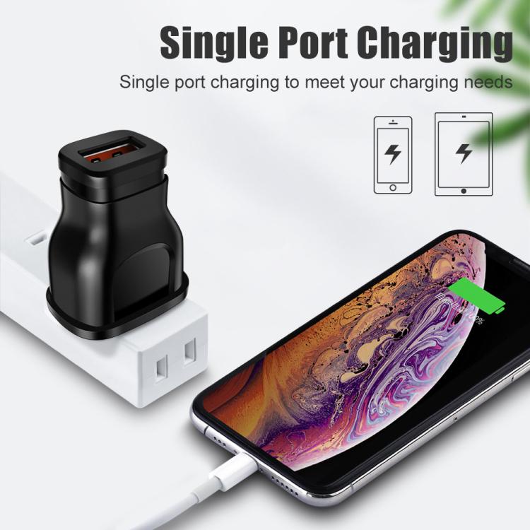 شاحن هاتف ذكي بمنفذ USB واحد 1 أمبير 5 واط