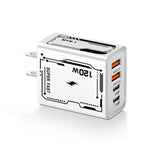 شاحن متعدد المنافذ للهاتف المحمول 2 USB + 2 PD Type-C 2 أمبير