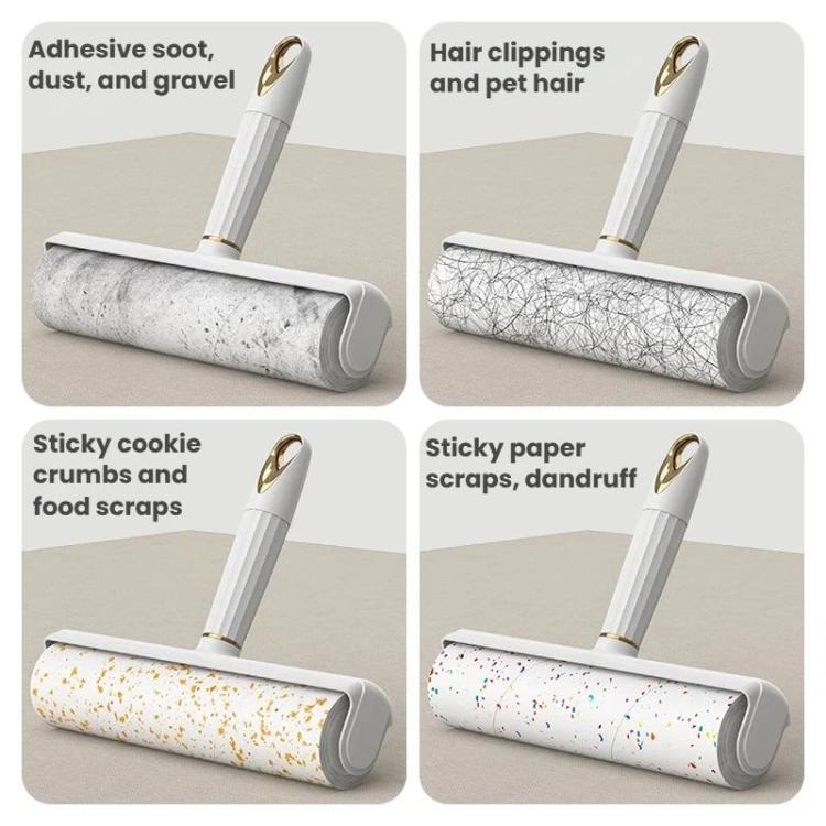 Peelable Tape Lint Roller Clothing Lint Remover, 16cm Blue, 16cm White, 16cm Green, 24cm Blue, 24cm White, 24cm Green