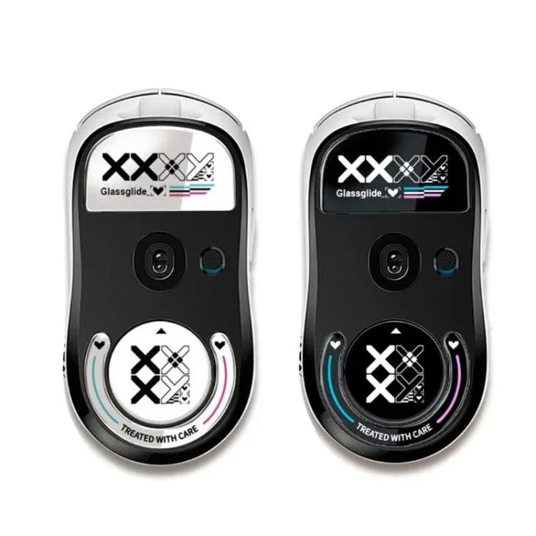 ملصقات أقدام فأرة زجاجية لـ Logitech GPW لمنع الانزلاق وزلاجات انزلاق الفأرة