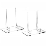Acrylic Photo Frame Book Picture Plate Stand, 1set, 2sets