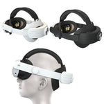 For Meta Quest 3 / 3S Adjustable Headband No Face Pressure VR Head Strap Accessories