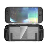 غطاء قطعة واحدة من TPU + PC لجهاز Nintendo Switch 2، غلاف واقي ضد الصدمات، غطاء قطعة واحدة من TPU + PC باللون الأسود، غطاء قطعة واحدة من TPU + PC باللون الأبيض