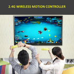 حصيرة رقص لاسلكية للتلفاز مزدوجة اللاعبين مع حساس حركة ومنفذ HDMI وبطاقة ذاكرة 16 جيجابايت، 040